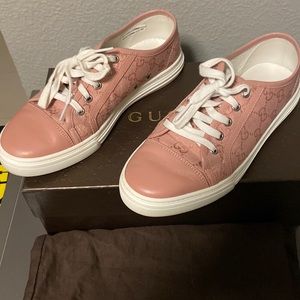 Gucci pink sneaker women